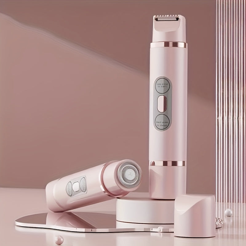 Emeja | PureSilk | Draadloze Dames Trimmer – Zachte Haarverwijdering voor Gezicht en Lichaam