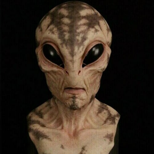 Emeja | Realistische Alien Masker – Latex en Siliconen Halloween Masker voor Cosplay en Feesten