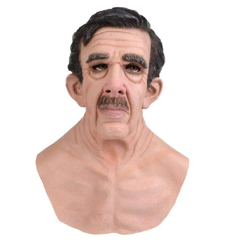 Emeja | Realistische Latexmasker | Halloween Cosplay Kostuum | Volledig Gezicht