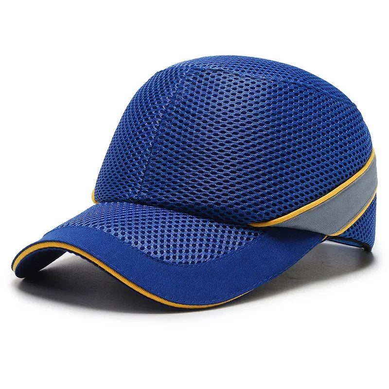 Emeja | Rode Veiligheidsbumpcap - Helm met harde ABS binnenkern voor hoofd bescherming thuis, op het werk en in de fabriek