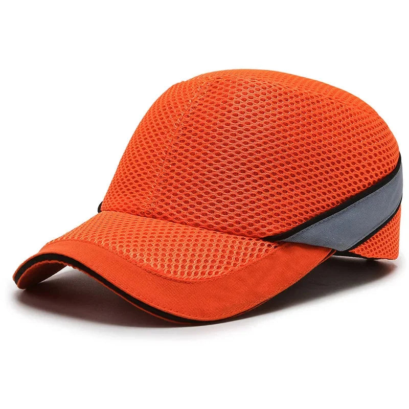 Emeja | Rode Veiligheidsbumpcap - Helm met harde ABS binnenkern voor hoofd bescherming thuis, op het werk en in de fabriek