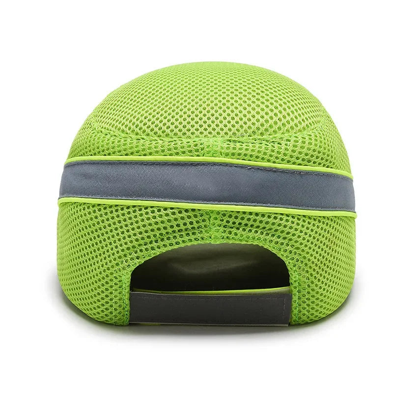 Emeja | Rode Veiligheidsbumpcap - Helm met harde ABS binnenkern voor hoofd bescherming thuis, op het werk en in de fabriek