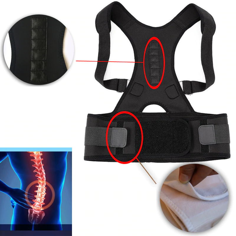 Emeja | Rugsteun - Correctie en Magnetische Therapie voor een Gezonde Rug