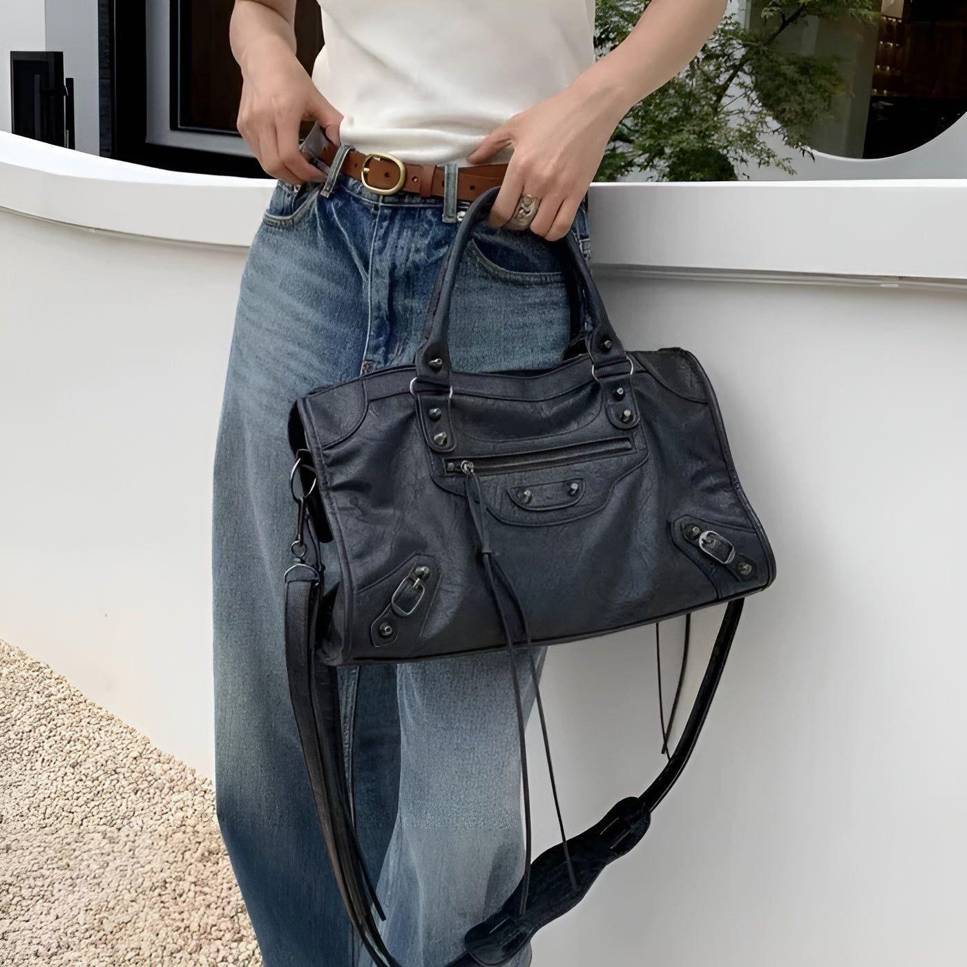 Emeja | Salome Tas | Ruime Handtas in PU Leer | Zwart