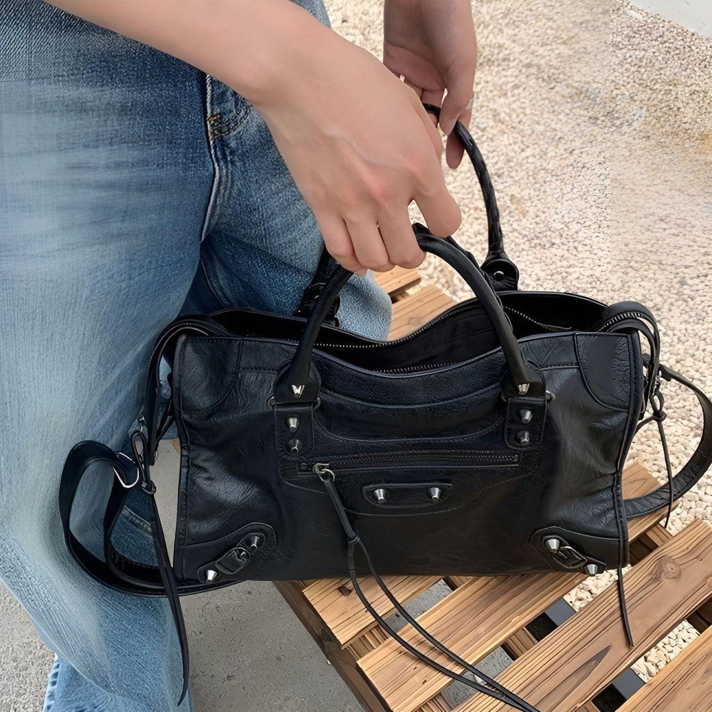 Emeja | Salome Tas | Ruime Handtas in PU Leer | Zwart