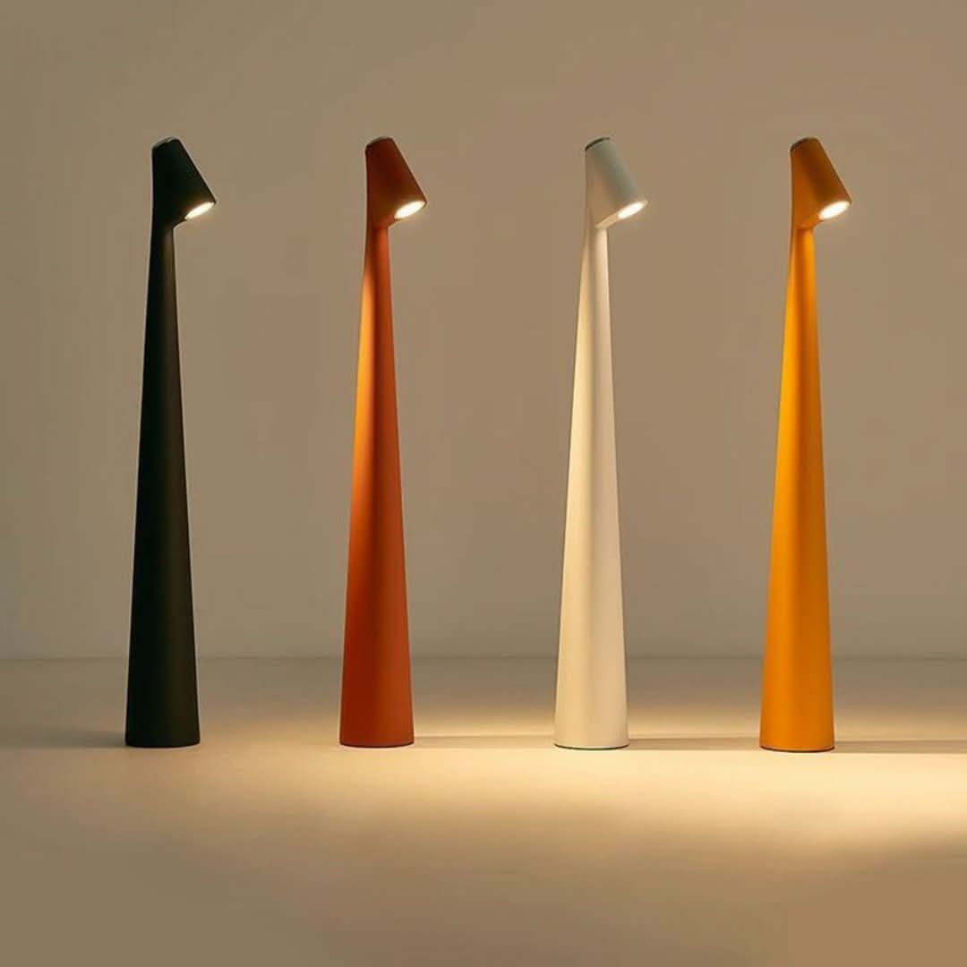 Emeja | Scandinavisch Minimalistisch Ontwerp Sfeerlicht | Draadloos | LED | Leeslamp | Tafellamp