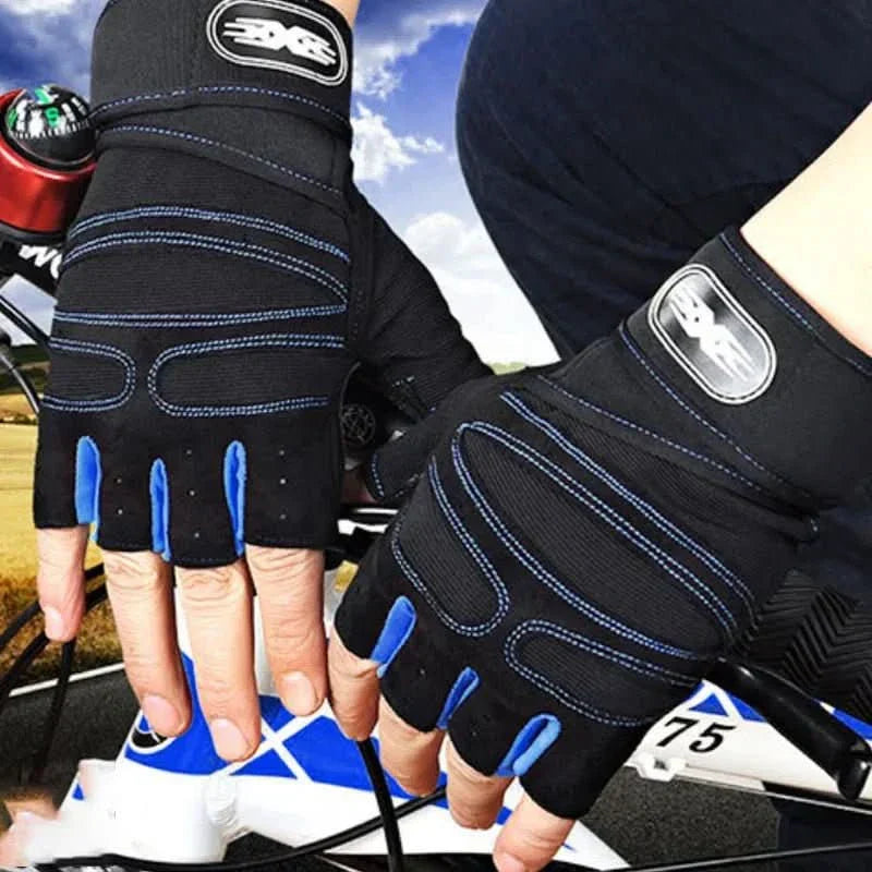 Emeja | Schokbestendige trainingshandschoenen met polsondersteuning | Voor gewichtstraining, fitness & fietsen