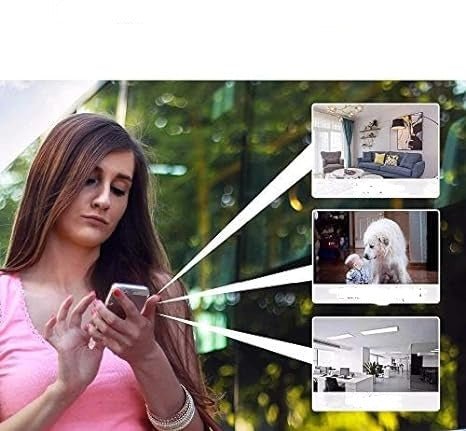 Emeja | SecureView – 1080p Draadloze Mini Beveiligingscamera voor Thuis en Buitenbewaking