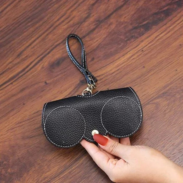 Emeja | ShadeShield Zachte Leren Zonnebril Etui