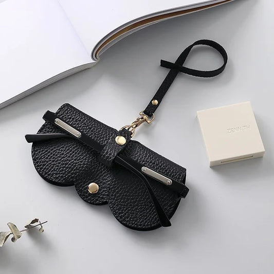 Emeja | ShadeShield Zachte Leren Zonnebril Etui