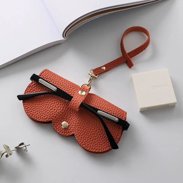 Emeja | ShadeShield Zachte Leren Zonnebril Etui