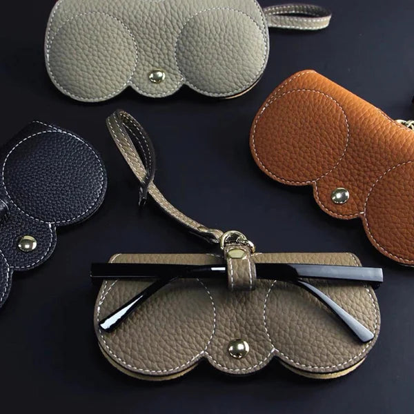 Emeja | ShadeShield Zachte Leren Zonnebril Etui