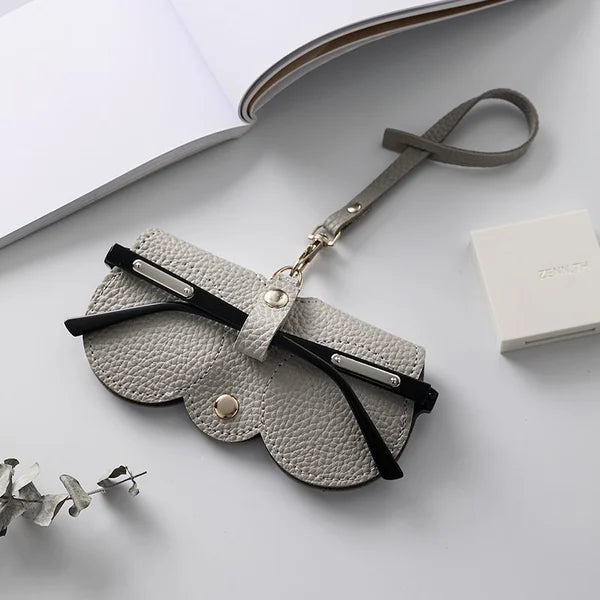 Emeja | ShadeShield Zachte Leren Zonnebril Etui