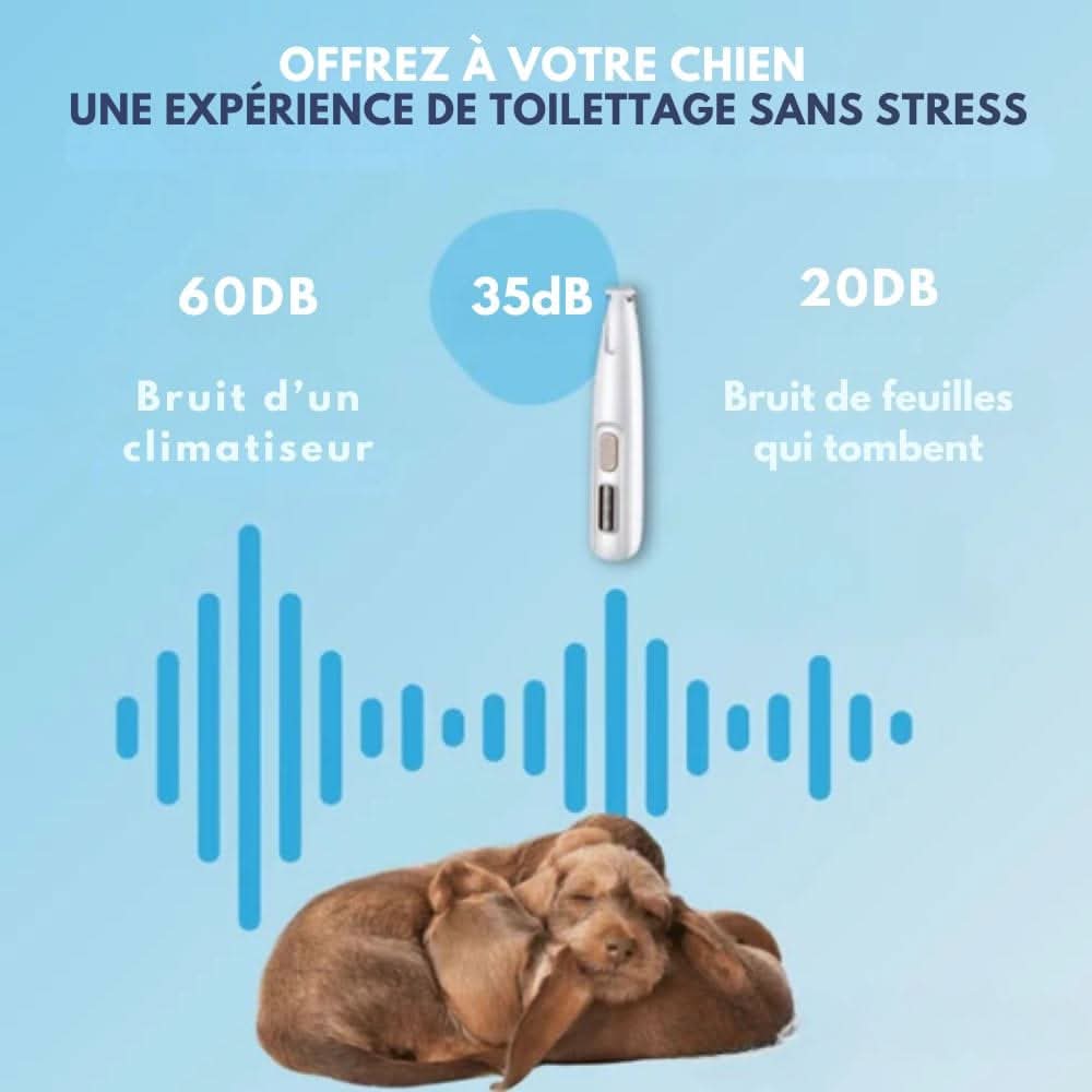 Emeja | SilentPet Trimmer – Stille Vachttrimmer voor Gevoelige Gebieden bij Honden & Katten