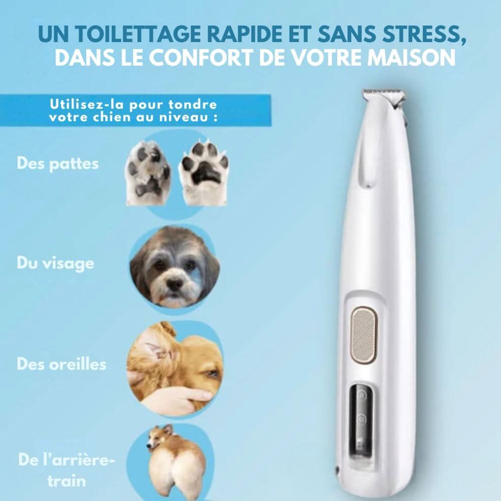 Emeja | SilentPet Trimmer – Stille Vachttrimmer voor Gevoelige Gebieden bij Honden & Katten
