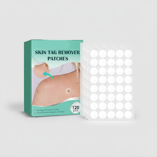 Emeja | SkinClear Huidtag Verwijderaar | Patches voor het Verwijderen van Huidtags & Wratten | Hydrocolloïde Technologie | Pijnloos & Discreet | Voor Alle Huidtypes | 120 Stuks