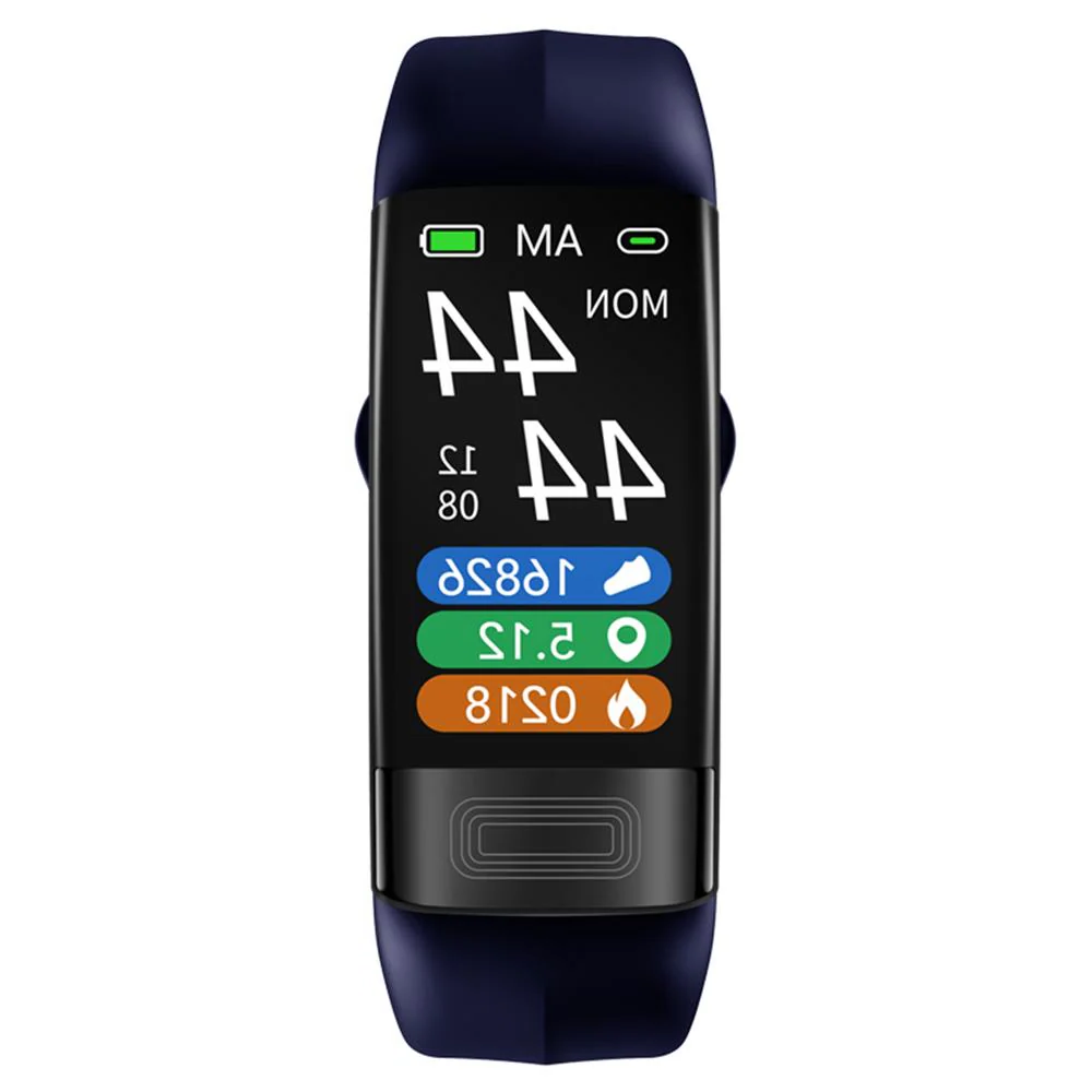 Emeja | Slimme Armband Bloeddrukmonitor - ECG, Hartslag, Zuurstofverzadiging & Slaaptracker - FDA goedgekeurd