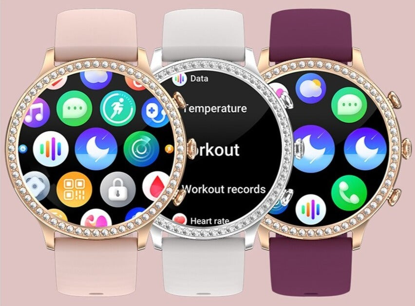 Emeja | SmartPulse Horloge – Premium Smartwatch met Geavanceerde Gezondheidsmonitoring en Stijlvol Ontwerp