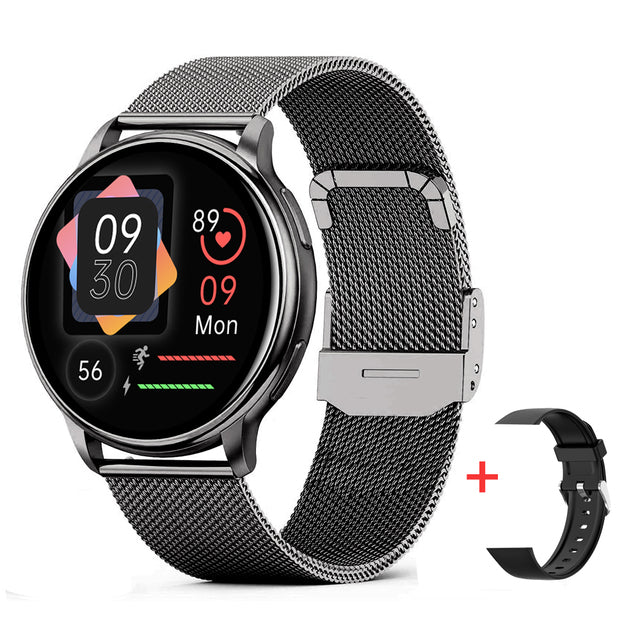 Emeja | SmartPulse Horloge – Premium Smartwatch met Geavanceerde Gezondheidsmonitoring en Stijlvol Ontwerp