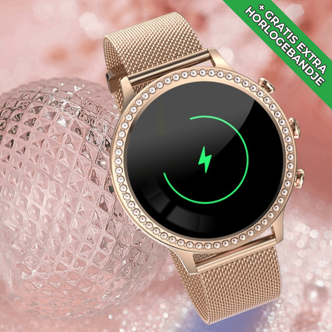 Emeja | SmartPulse Horloge – Premium Smartwatch met Geavanceerde Gezondheidsmonitoring en Stijlvol Ontwerp