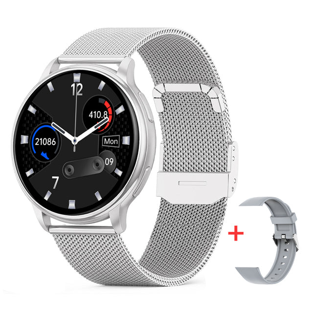 Emeja | SmartPulse Horloge – Premium Smartwatch met Geavanceerde Gezondheidsmonitoring en Stijlvol Ontwerp
