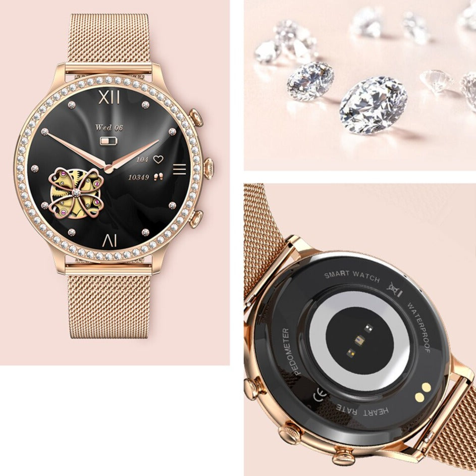 Emeja | SmartPulse Horloge – Premium Smartwatch met Geavanceerde Gezondheidsmonitoring en Stijlvol Ontwerp
