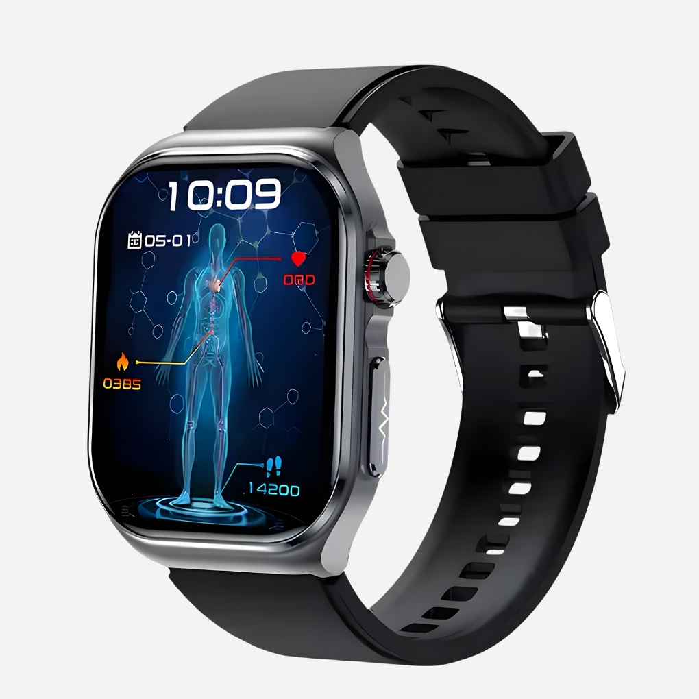 Emeja | Smartwatch met Touchscreen Display & Gezondheidsmonitoring