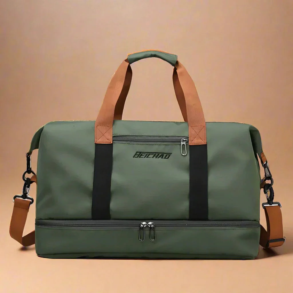 Emeja | STRIDEGEAR – Waterdichte Duffel Bag met Schoencompartiment & Droog-Nat Scheiding