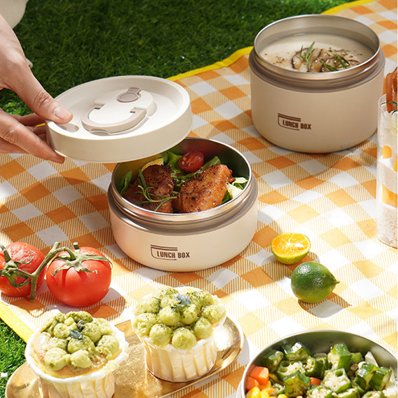 Emeja | ThermoBox Multi-Laags Geïsoleerde Lunchbox met GRATIS Draagtas