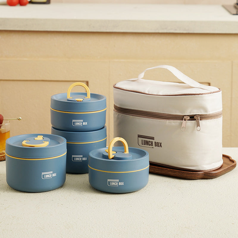 Emeja | ThermoBox Multi-Laags Geïsoleerde Lunchbox met GRATIS Draagtas