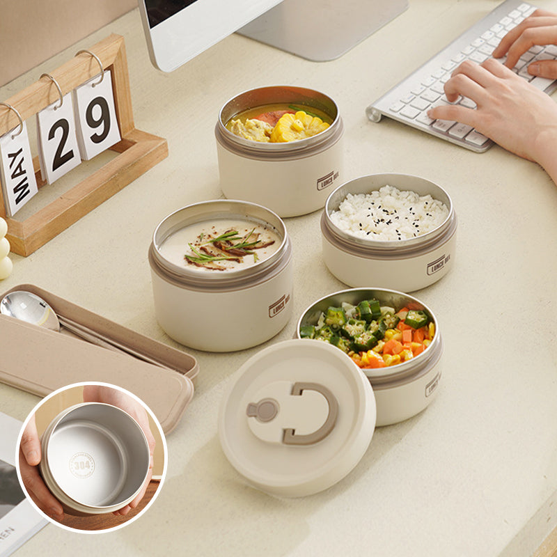 Emeja | ThermoBox Multi-Laags Geïsoleerde Lunchbox met GRATIS Draagtas