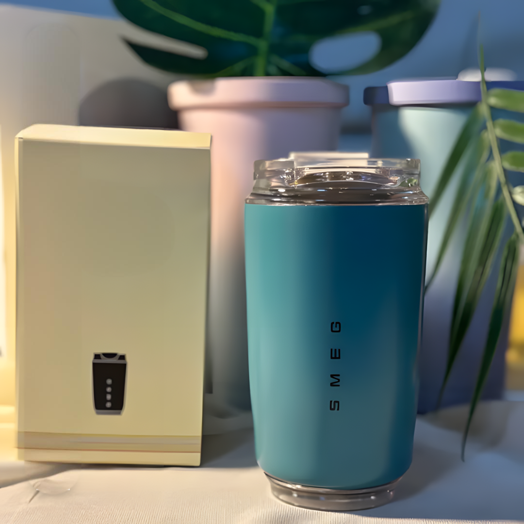 Emeja | Thermosbeker 500ml | Elegant, Duurzaam en Geïsoleerd | Roestvrij staal