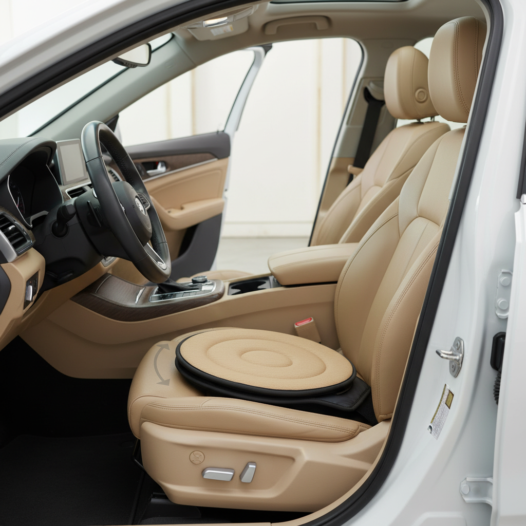 Emeja | TurnEase 360° Draaikussen – Comfortabel Draai Kussen voor Auto, Kantoor & Thuis