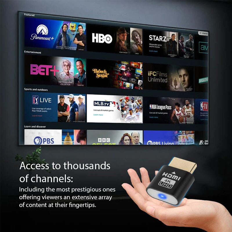 Emeja | TV Streaming Apparaat - Ontvang alle kanalen gratis - Geen maandelijkse kosten