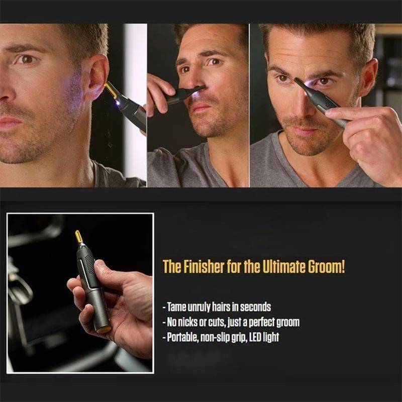 Emeja | Ultra-Dunne Precisie Trimmer – Professionele Verzorging voor Baard, Neus & Wenkbrauwen