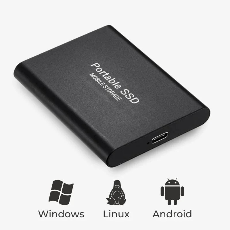 Emeja | UltraDrive - Externe SSD - Super Snelle Opslag 128GB