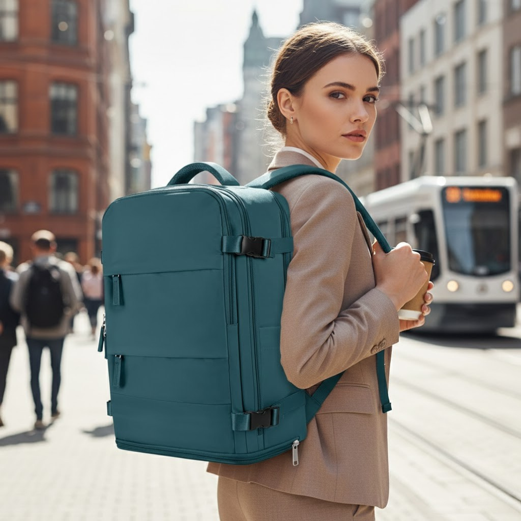 Emeja | Unisex Reisrugzak met Toegewijde Schoencompartiment