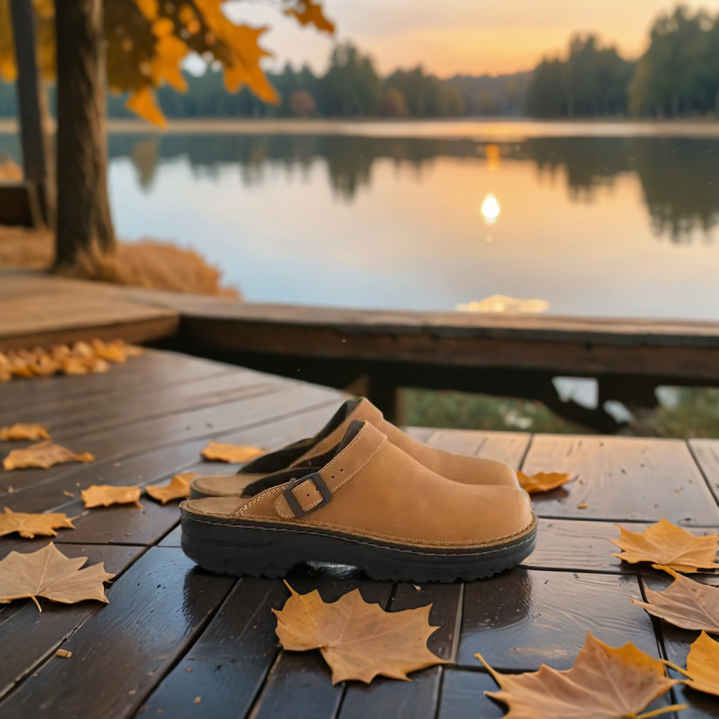 Emeja | Unisex Slip-On Klompen met Gesp Detail