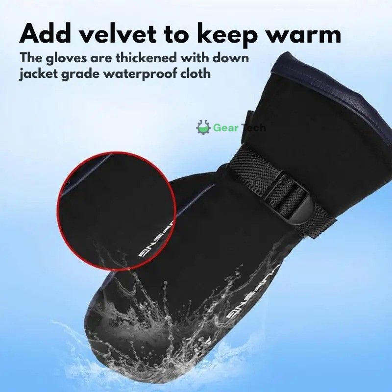 Emeja | USB Elektrische Verwarmde Handschoenen | Plug-and-Play, Dubbelzijdige Verwarming, Waterdicht Ontwerp, Geschikt voor Skiën, Wandelen en Dagelijkse Winterbescherming