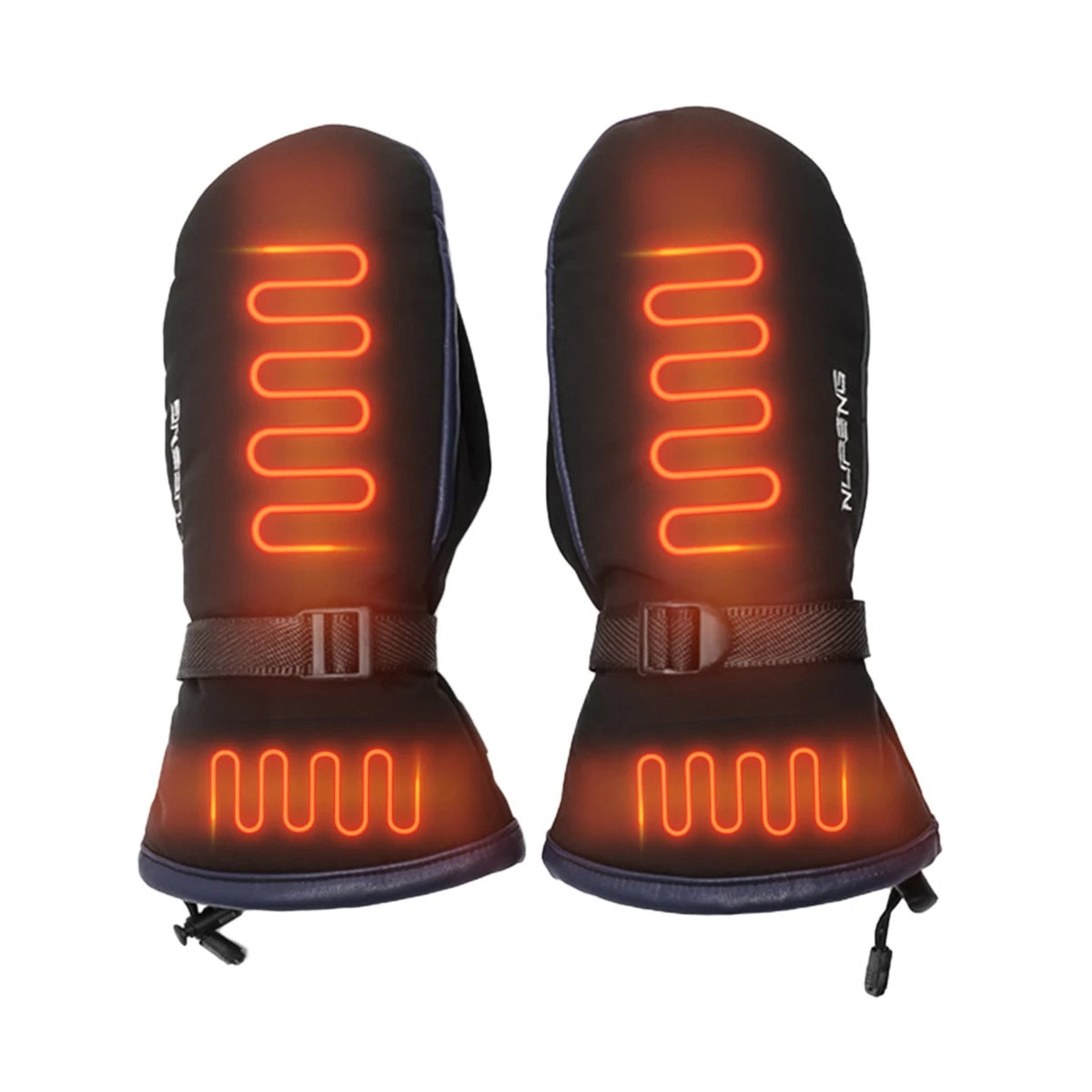 Emeja | USB Elektrische Verwarmde Handschoenen | Plug-and-Play, Dubbelzijdige Verwarming, Waterdicht Ontwerp, Geschikt voor Skiën, Wandelen en Dagelijkse Winterbescherming