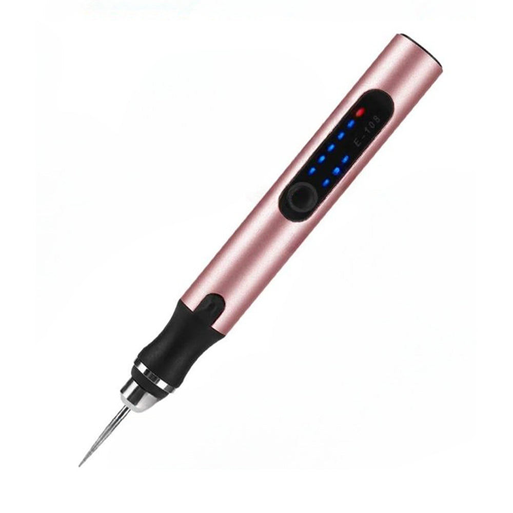 Emeja | USB Oplaadbare Grave Pen | Nauwkeurig en Stil | Metaal, Verstelbare Snelheid