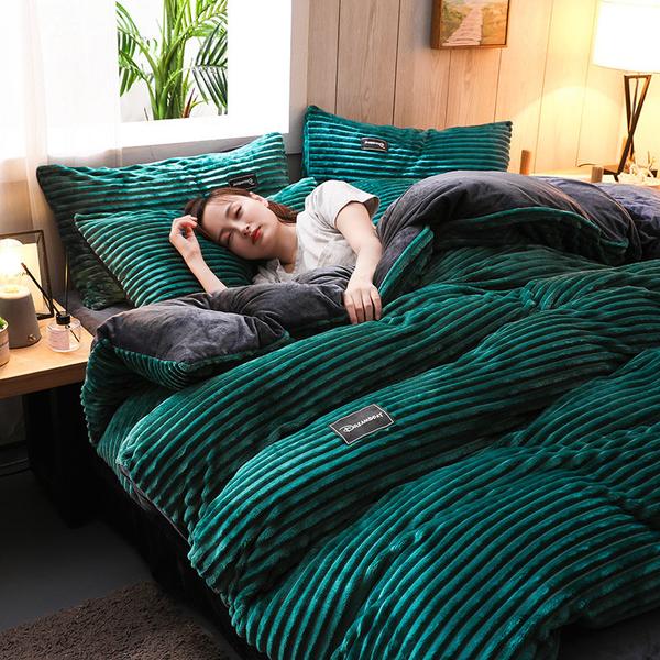 Emeja | Verdikte Corduroy Velvet Bedset