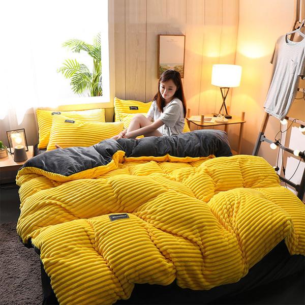Emeja | Verdikte Corduroy Velvet Bedset