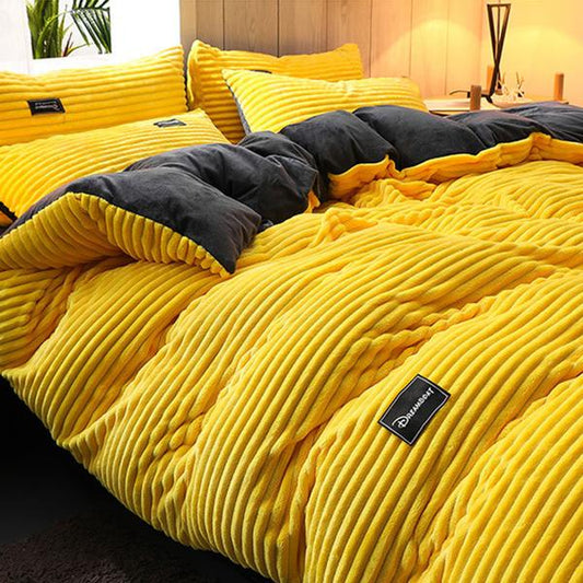 Emeja | Verdikte Corduroy Velvet Bedset