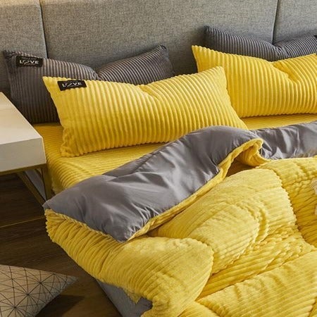 Emeja | Verdikte Corduroy Velvet Bedset