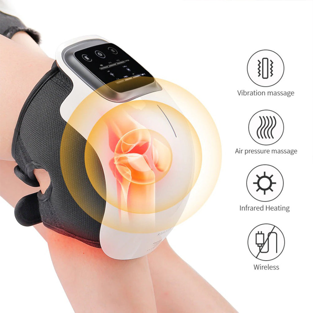 Emeja | Verhitte Knie Massager met Infrarood Verwarming