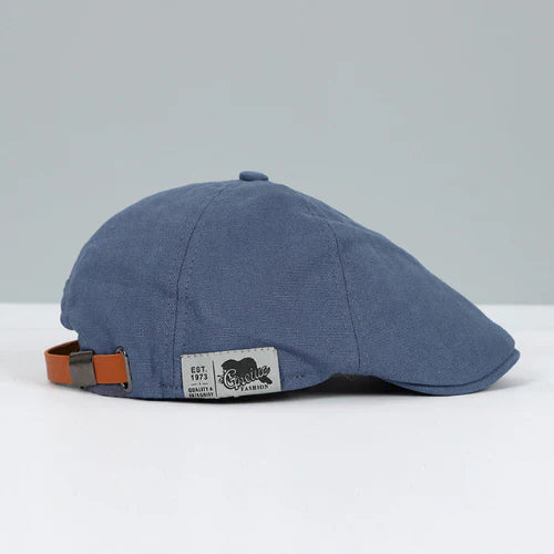 Emeja | Verstelbare Flat Cap voor Mannen met Leren Band