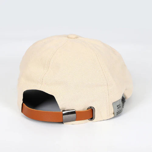 Emeja | Verstelbare Flat Cap voor Mannen met Leren Band