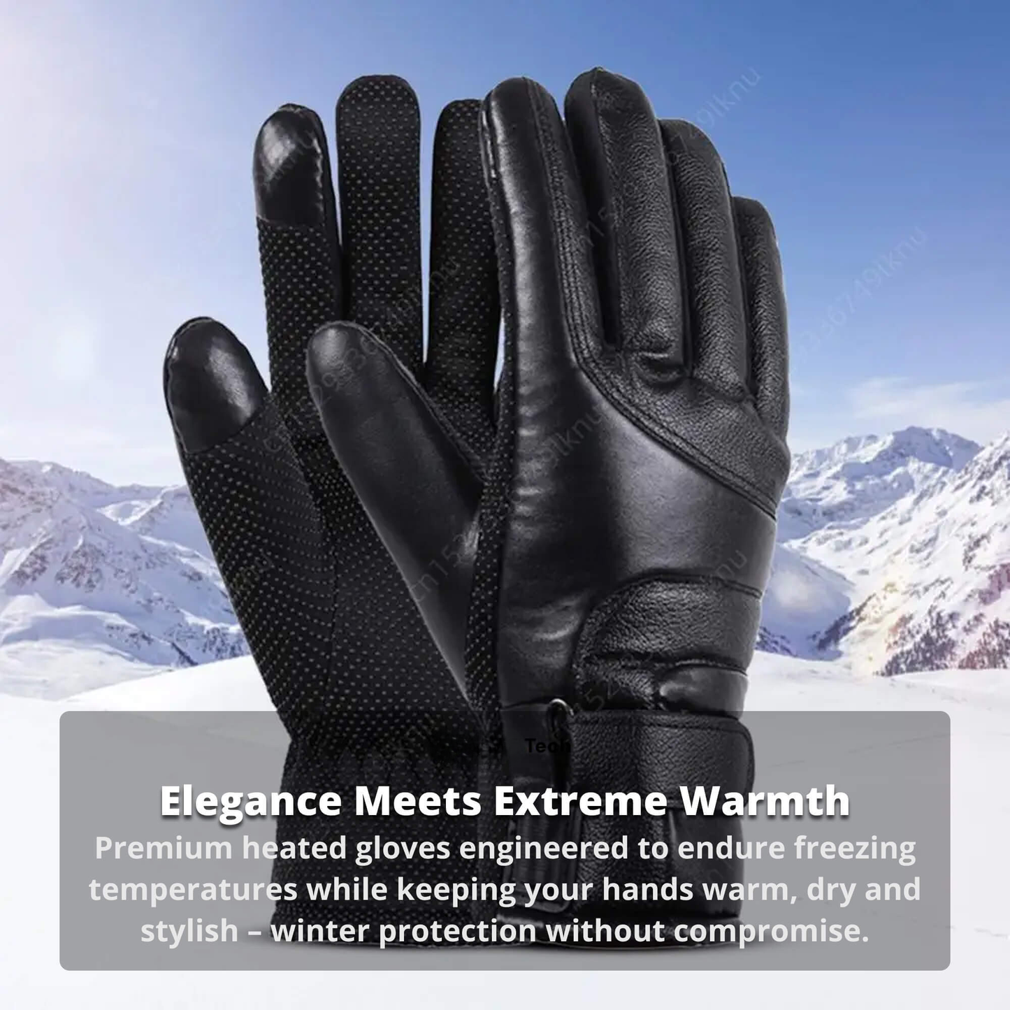 Emeja | Verwarmde Handschoenen voor Vrouwen VK – Dames Thermische Waterdichte Winterhandschoenen met Touchscreen & USB Oplaadbaar Warm Ontwerp