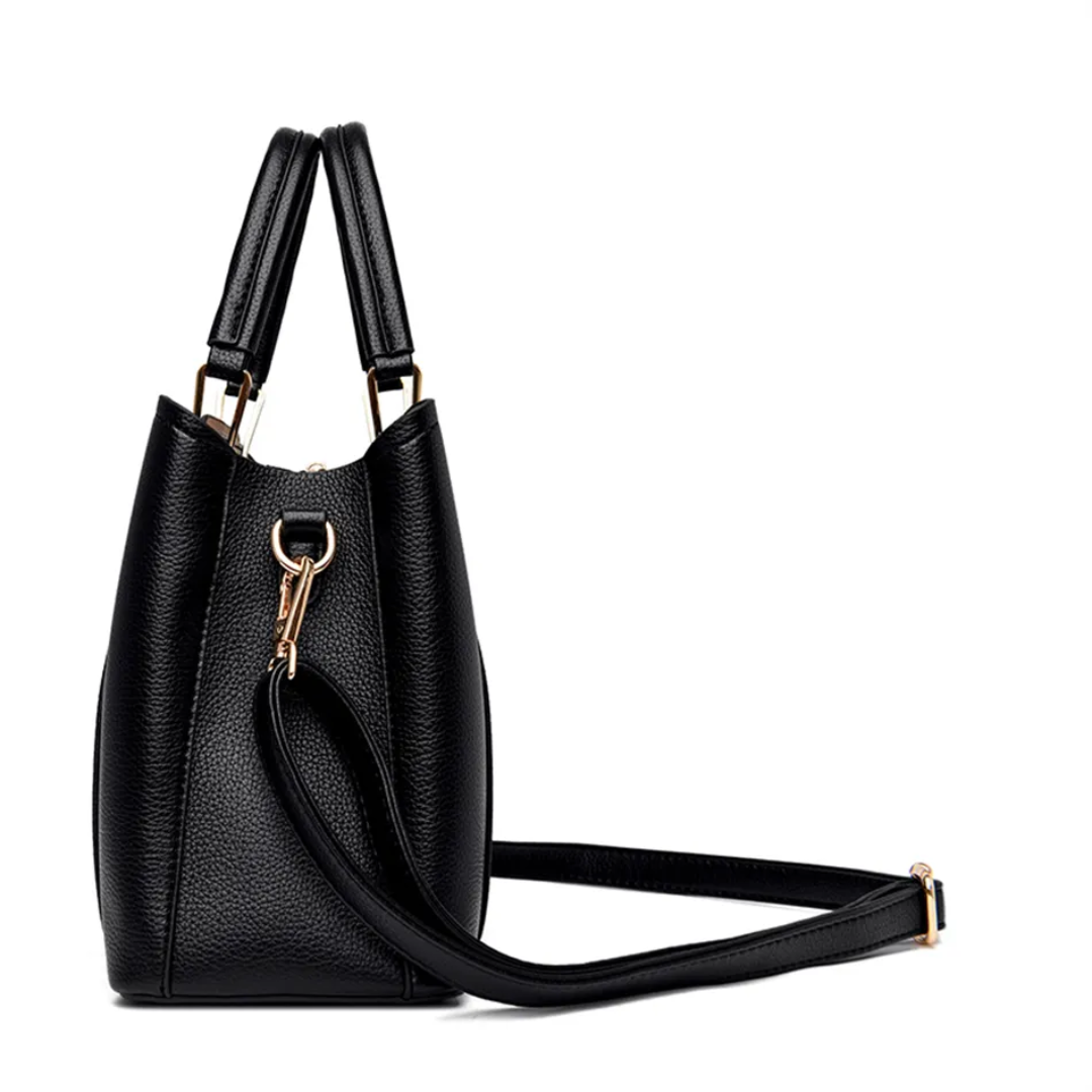 Emeja | Vivian Luxe Schoudertas – Elegante PU Leren Handtas met Crossbody Strap
